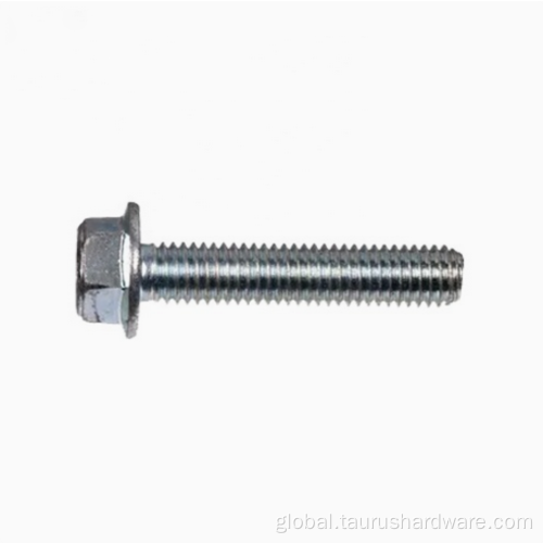 Bolts galvanized Hex head 6 point flange bolt Manufactory